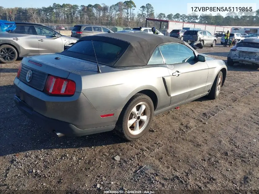 1ZVBP8EN5A5119865 2010 Ford Mustang V6 Premium