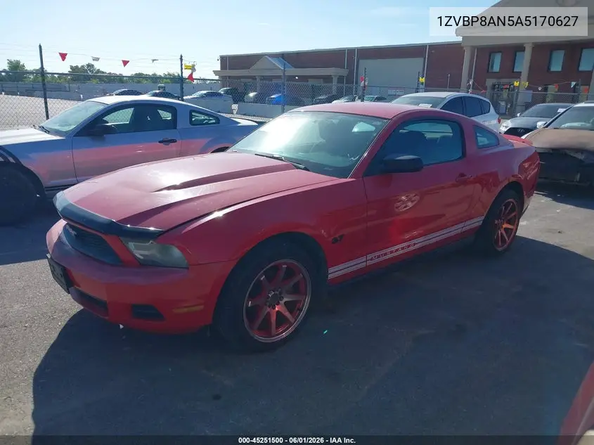 1ZVBP8AN5A5170627 2010 Ford Mustang V6/V6 Premium