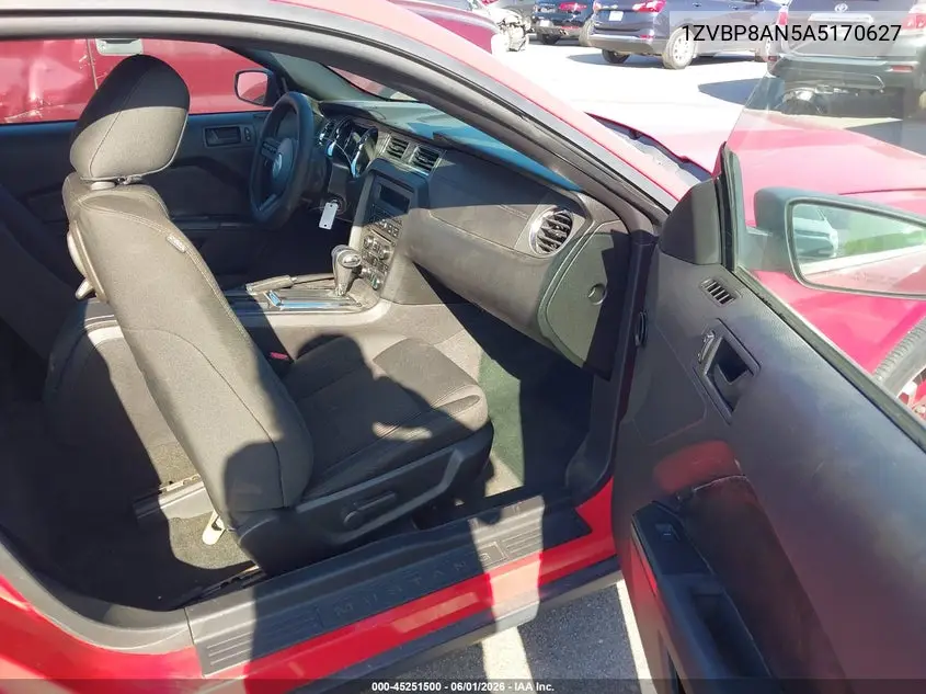 1ZVBP8AN5A5170627 2010 Ford Mustang V6/V6 Premium