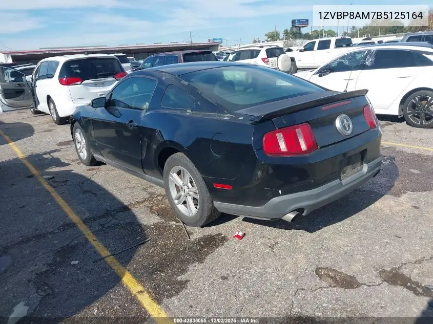 1ZVBP8AM7B5125164 2011 Ford Mustang V6