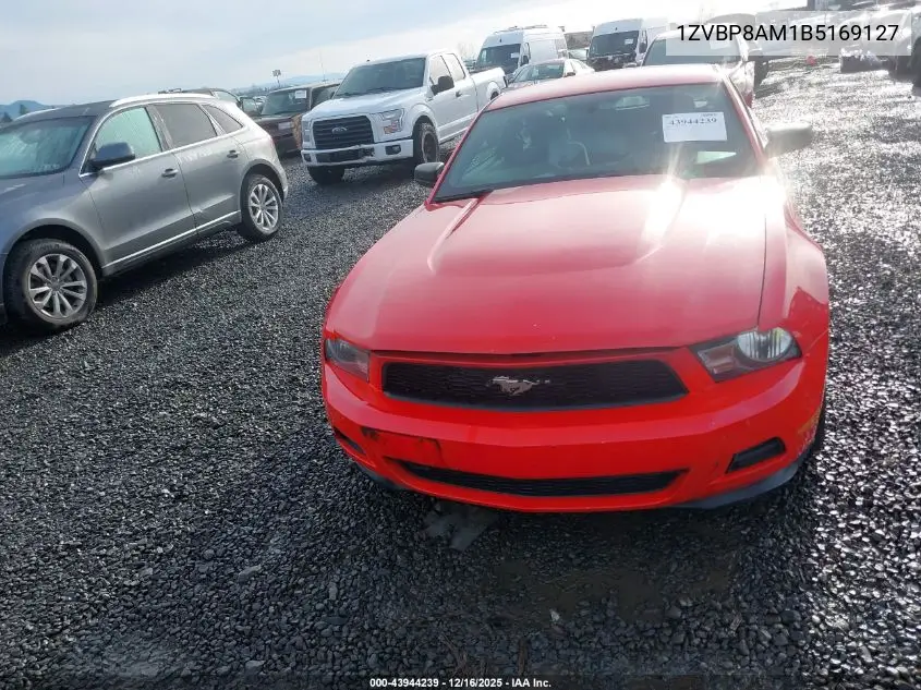 1ZVBP8AM1B5169127 2011 Ford Mustang V6