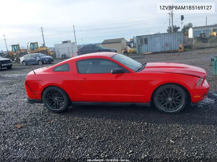 1ZVBP8AM1B5169127 2011 Ford Mustang V6