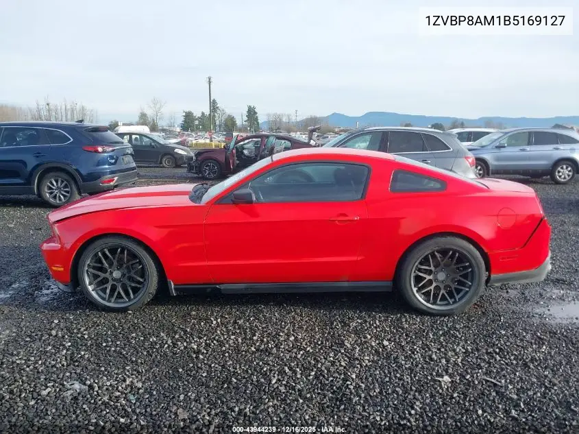1ZVBP8AM1B5169127 2011 Ford Mustang V6