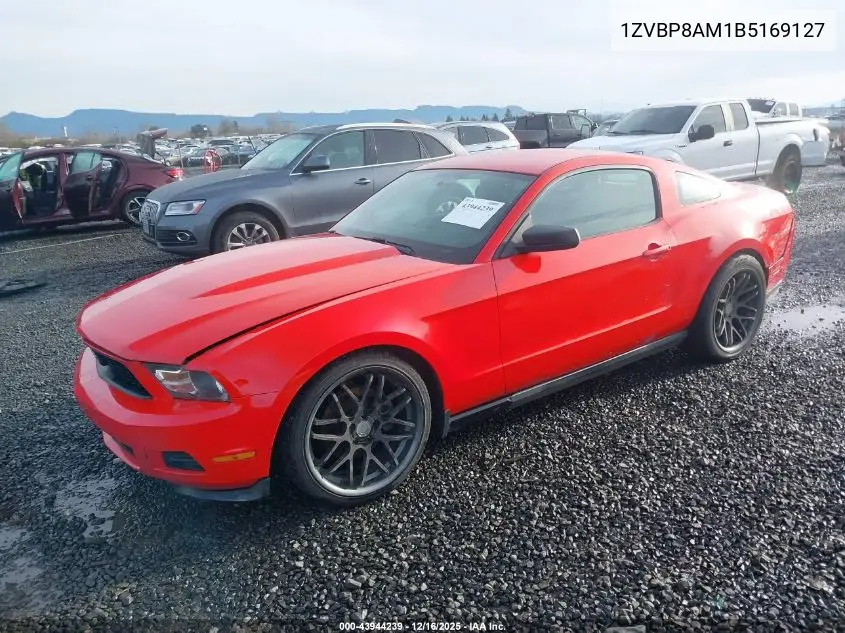 1ZVBP8AM1B5169127 2011 Ford Mustang V6