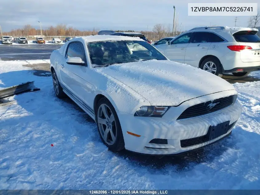 1ZVBP8AM7C5226741 2012 Ford Mustang V6 Premium