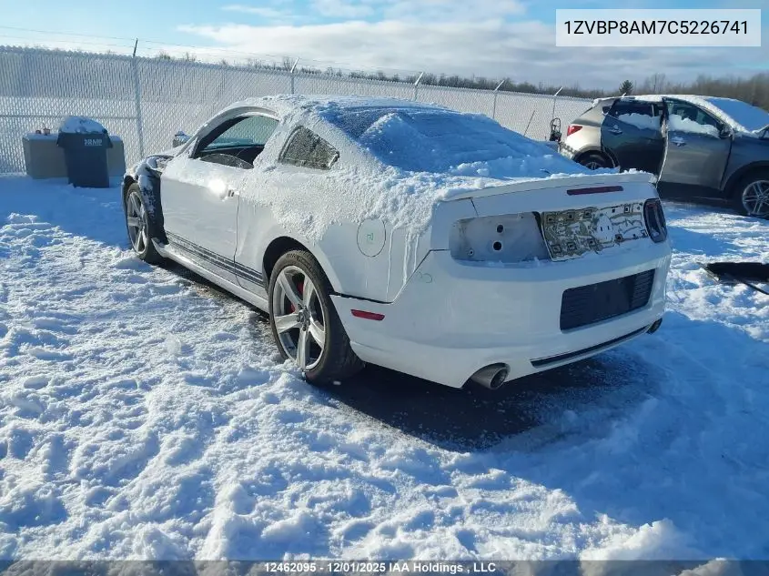 1ZVBP8AM7C5226741 2012 Ford Mustang V6 Premium