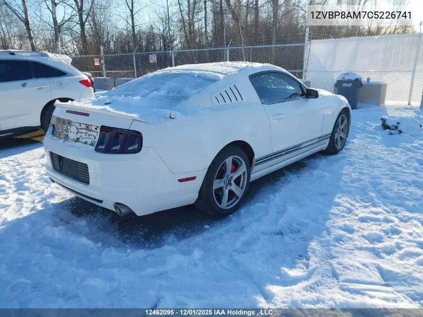 1ZVBP8AM7C5226741 2012 Ford Mustang V6 Premium