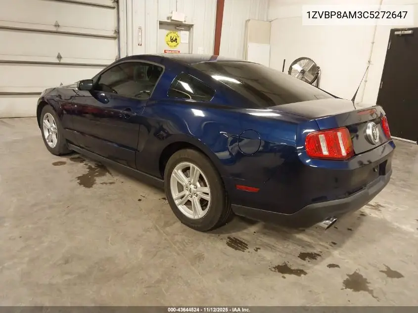 1ZVBP8AM3C5272647 2012 Ford Mustang V6