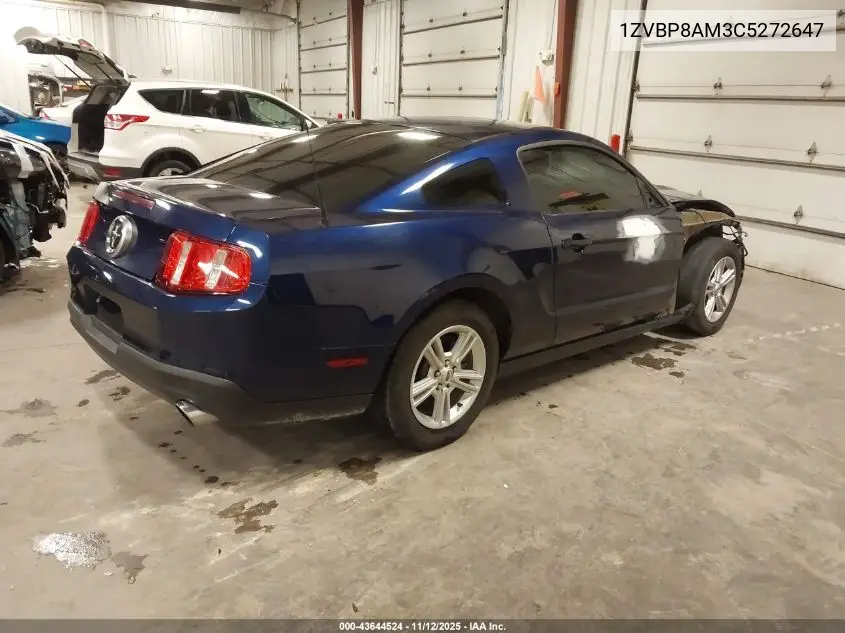 1ZVBP8AM3C5272647 2012 Ford Mustang V6