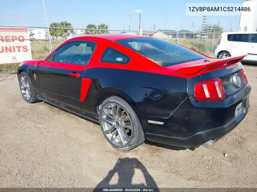1ZVBP8AM1C5214486 2012 Ford Mustang V6 Premium