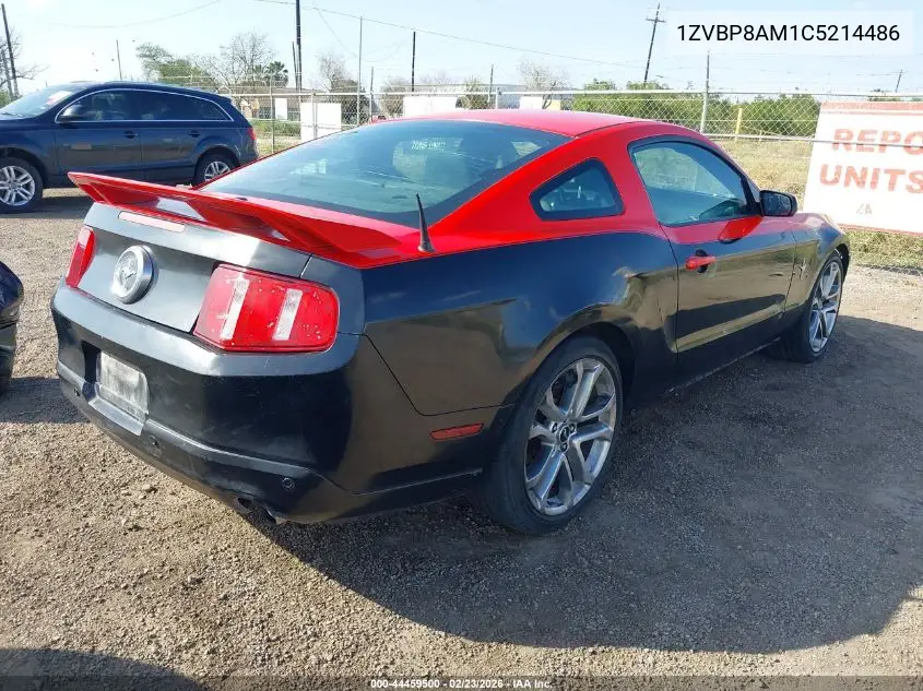 1ZVBP8AM1C5214486 2012 Ford Mustang V6 Premium
