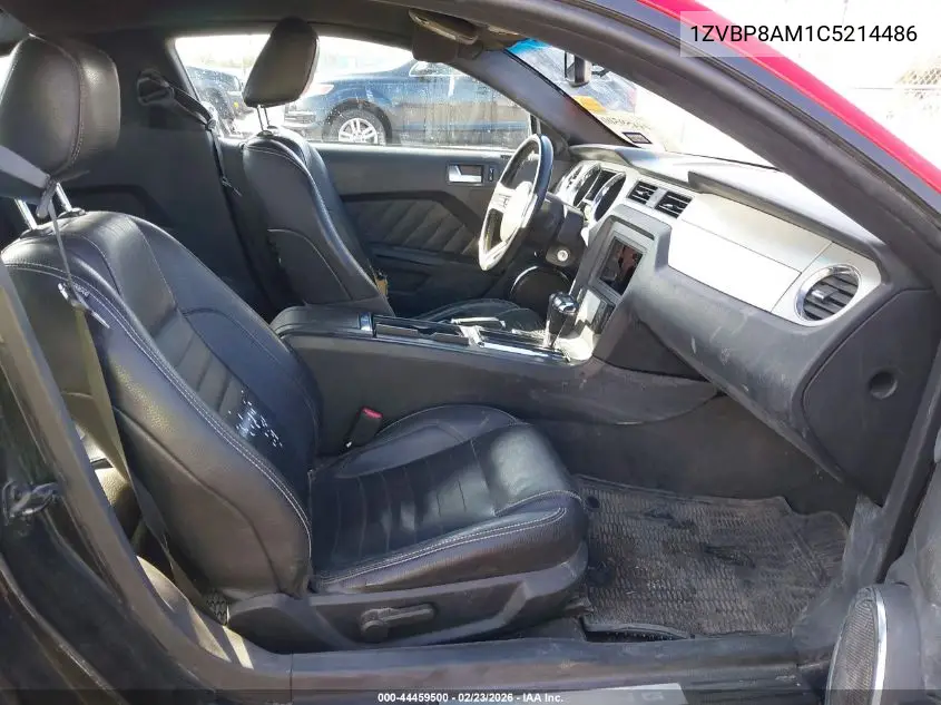 1ZVBP8AM1C5214486 2012 Ford Mustang V6 Premium