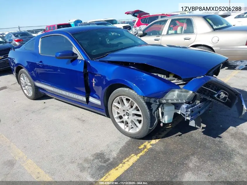 1ZVBP8AMXD5206288 2013 Ford Mustang V6 Premium
