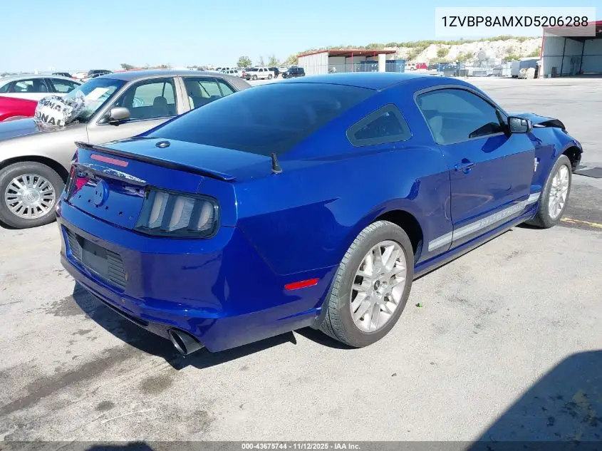1ZVBP8AMXD5206288 2013 Ford Mustang V6 Premium