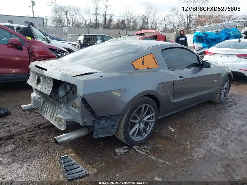 1ZVBP8CFXD5276808 2013 Ford Mustang Gt Premium