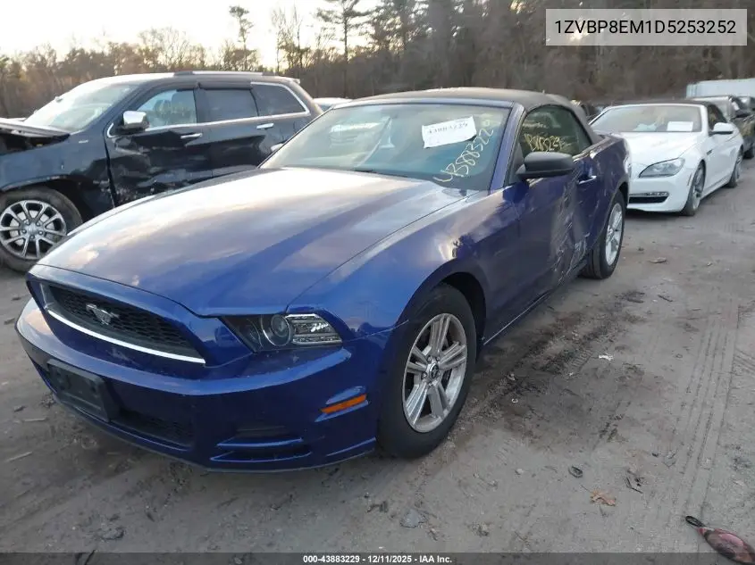 1ZVBP8EM1D5253252 2013 Ford Mustang V6