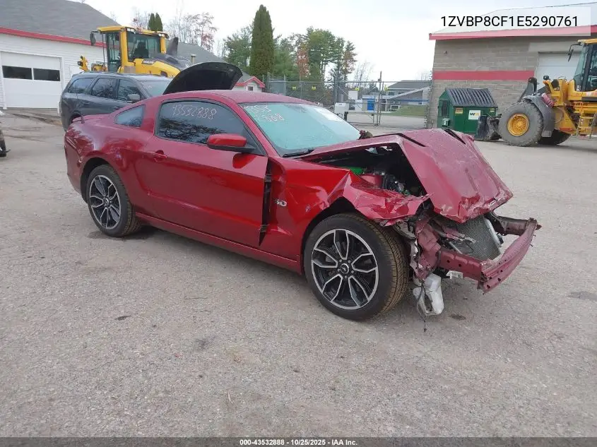 1ZVBP8CF1E5290761 2014 Ford Mustang Gt Premium