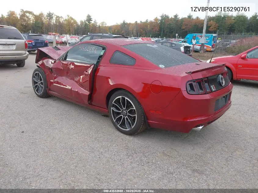 1ZVBP8CF1E5290761 2014 Ford Mustang Gt Premium