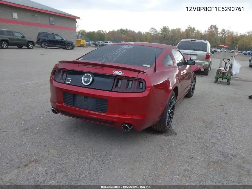 1ZVBP8CF1E5290761 2014 Ford Mustang Gt Premium