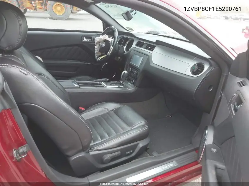 1ZVBP8CF1E5290761 2014 Ford Mustang Gt Premium