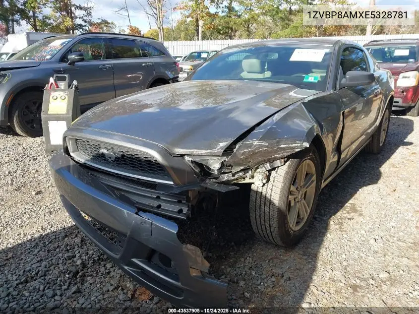 1ZVBP8AMXE5328781 2014 Ford Mustang V6
