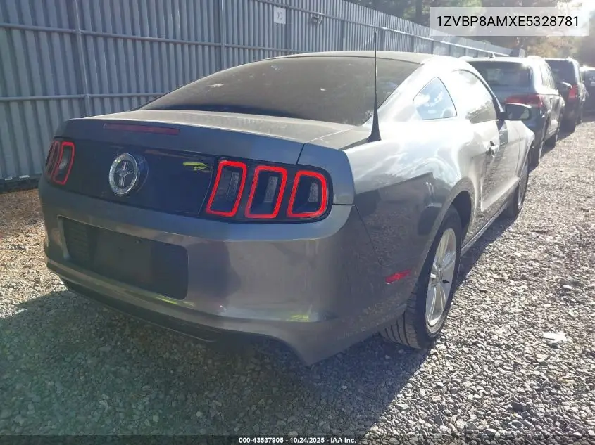 1ZVBP8AMXE5328781 2014 Ford Mustang V6