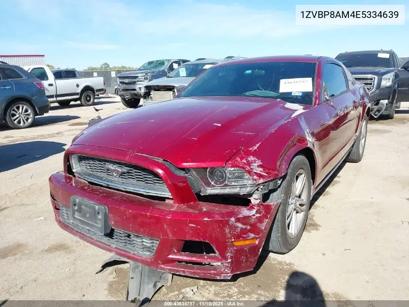 1ZVBP8AM4E5334639 2014 Ford Mustang V6