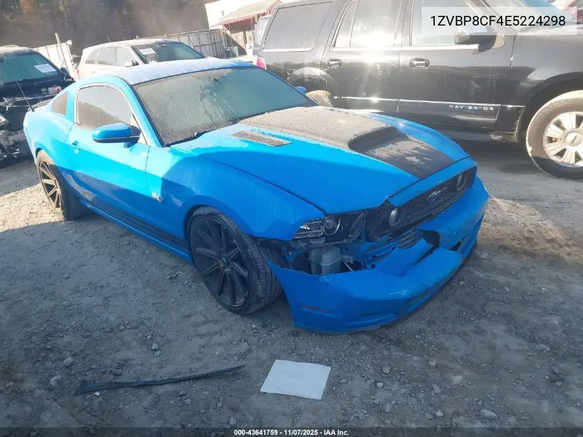 1ZVBP8CF4E5224298 2014 Ford Mustang Gt Premium