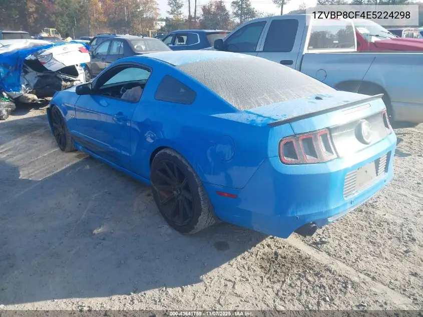 1ZVBP8CF4E5224298 2014 Ford Mustang Gt Premium