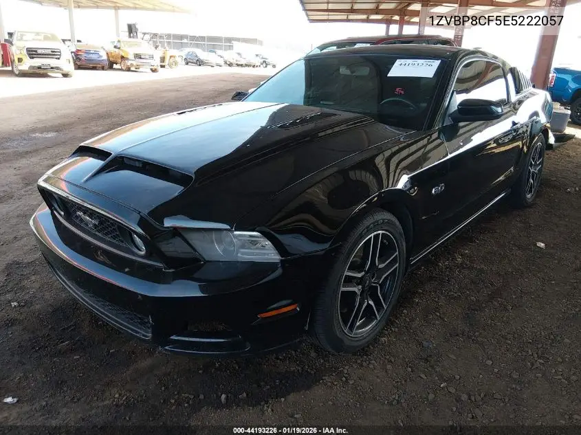 1ZVBP8CF5E5222057 2014 Ford Mustang Gt Premium