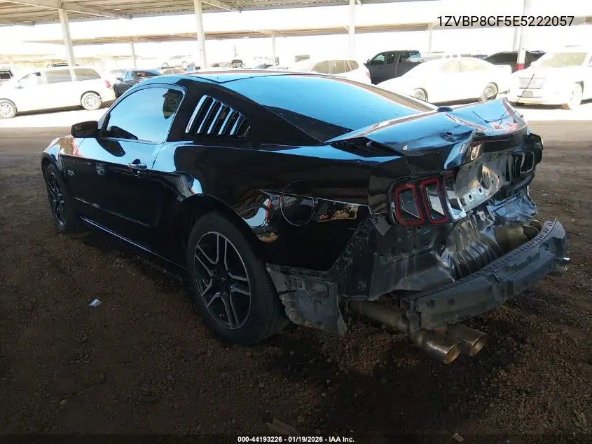 1ZVBP8CF5E5222057 2014 Ford Mustang Gt Premium