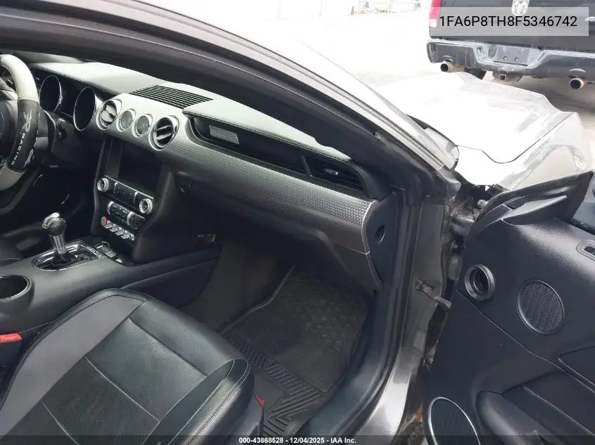1FA6P8TH8F5346742 2015 Ford Mustang Ecoboost