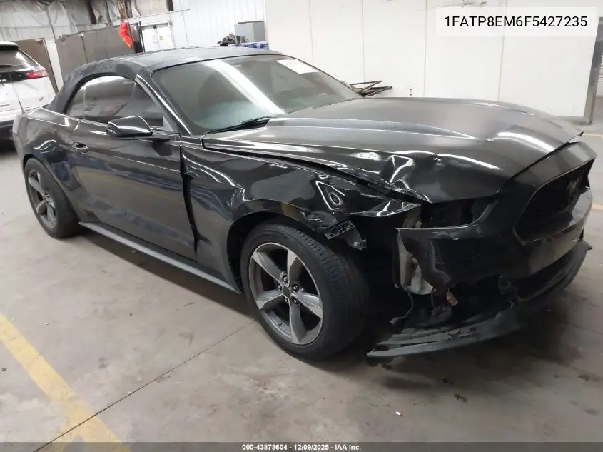 1FATP8EM6F5427235 2015 Ford Mustang V6