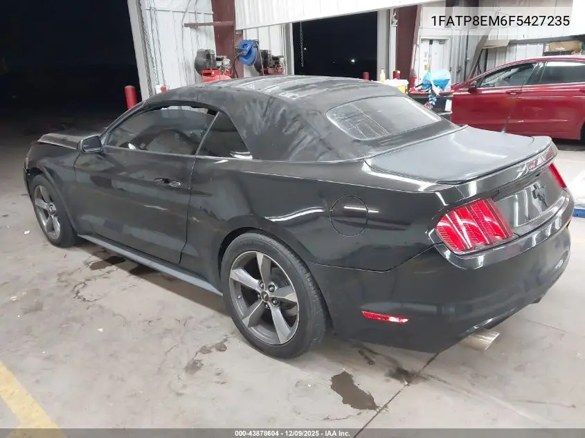 1FATP8EM6F5427235 2015 Ford Mustang V6