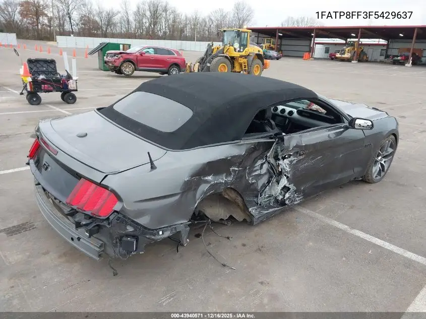 1FATP8FF3F5429637 2015 Ford Mustang Gt Premium