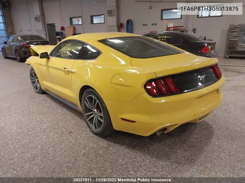 1FA6P8TH3G5313875 2016 Ford Mustang