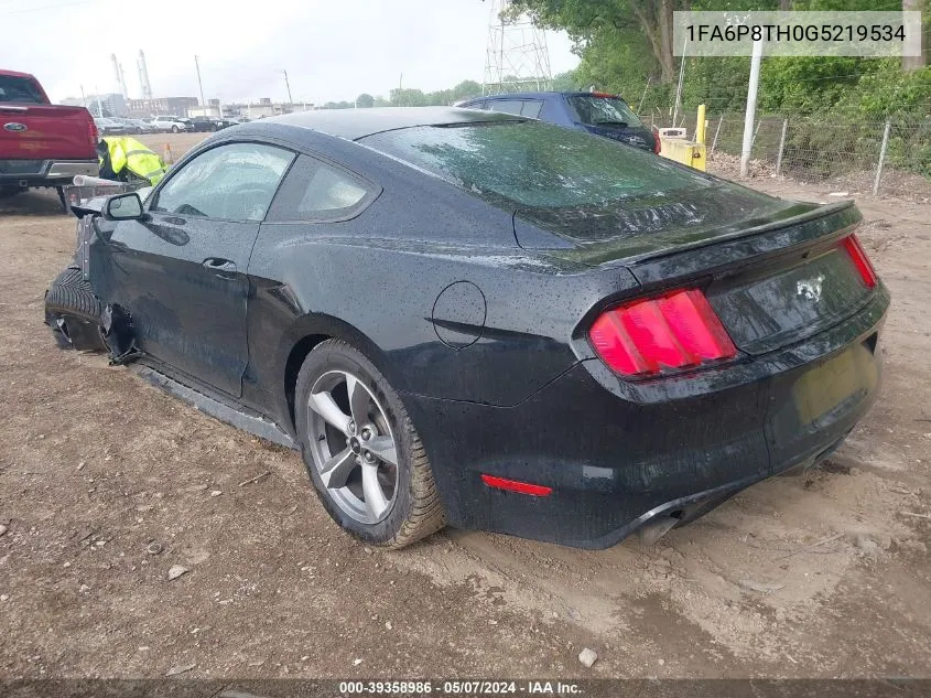 1FA6P8TH0G5219534 2016 Ford Mustang Ecoboost