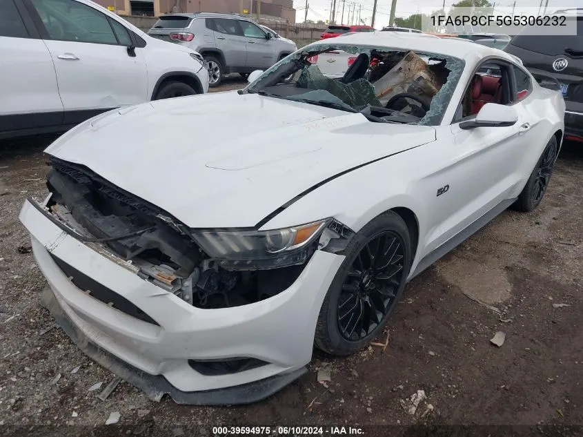 1FA6P8CF5G5306232 2016 Ford Mustang Gt Premium