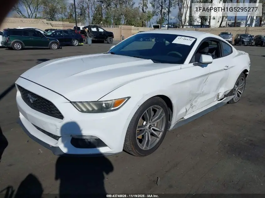 1FA6P8TH1G5295277 2016 Ford Mustang Ecoboost