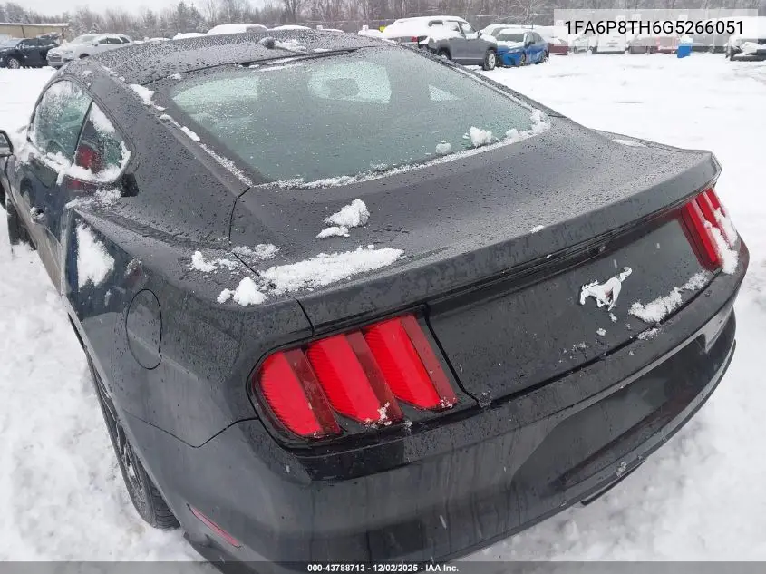 1FA6P8TH6G5266051 2016 Ford Mustang Ecoboost