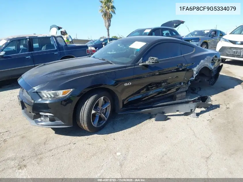 1FA6P8CF9G5334079 2016 Ford Mustang Gt