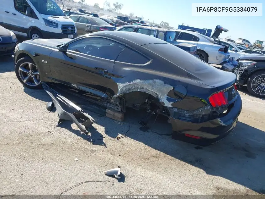 1FA6P8CF9G5334079 2016 Ford Mustang Gt