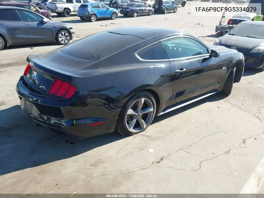 1FA6P8CF9G5334079 2016 Ford Mustang Gt