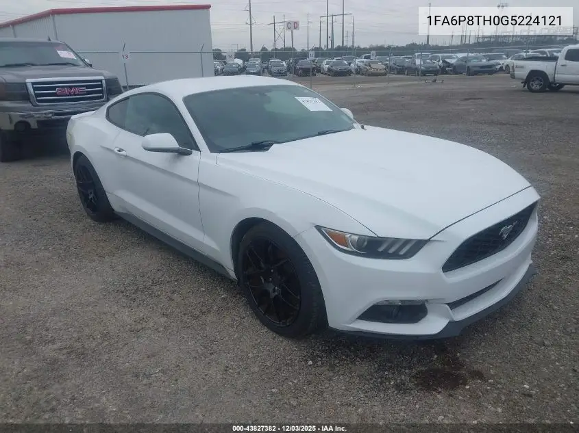 1FA6P8TH0G5224121 2016 Ford Mustang Ecoboost