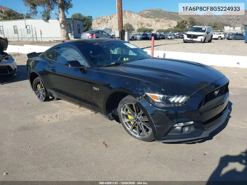 1FA6P8CF8G5224933 2016 Ford Mustang Gt Premium