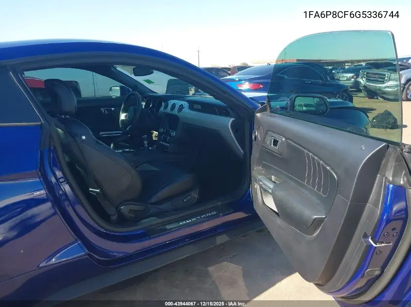 1FA6P8CF6G5336744 2016 Ford Mustang Gt Premium
