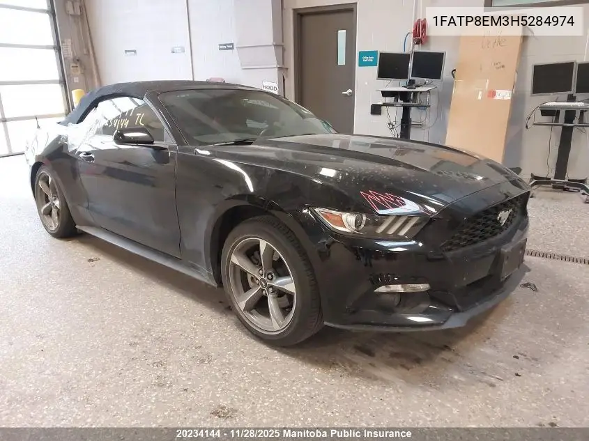1FATP8EM3H5284974 2017 Ford Mustang