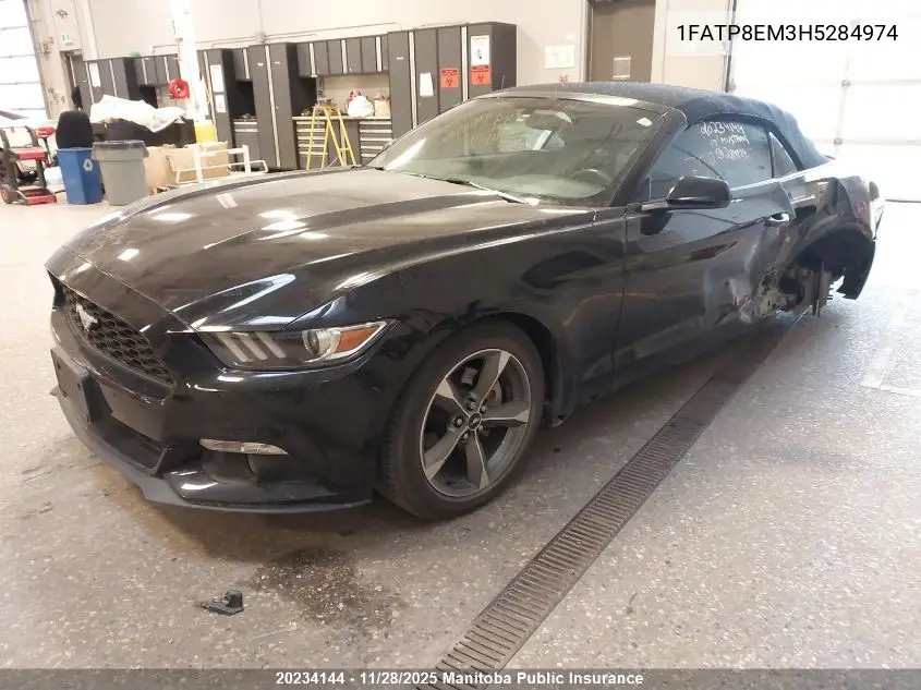 1FATP8EM3H5284974 2017 Ford Mustang