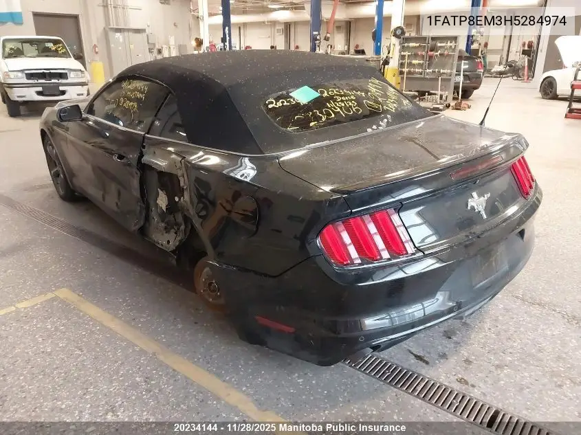 1FATP8EM3H5284974 2017 Ford Mustang