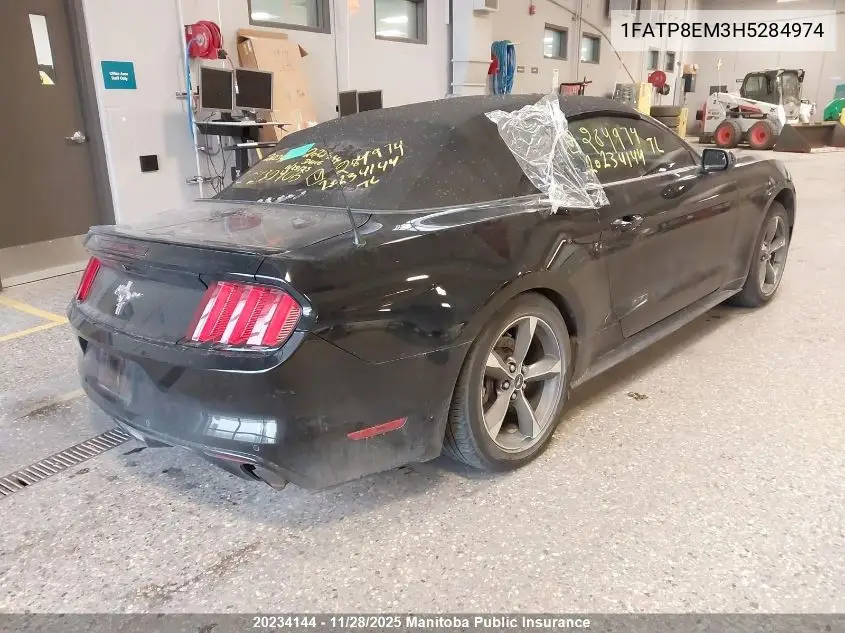 1FATP8EM3H5284974 2017 Ford Mustang